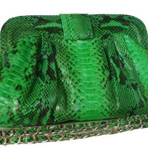 REAL PYTHON CLUTCH BAG. NEW!